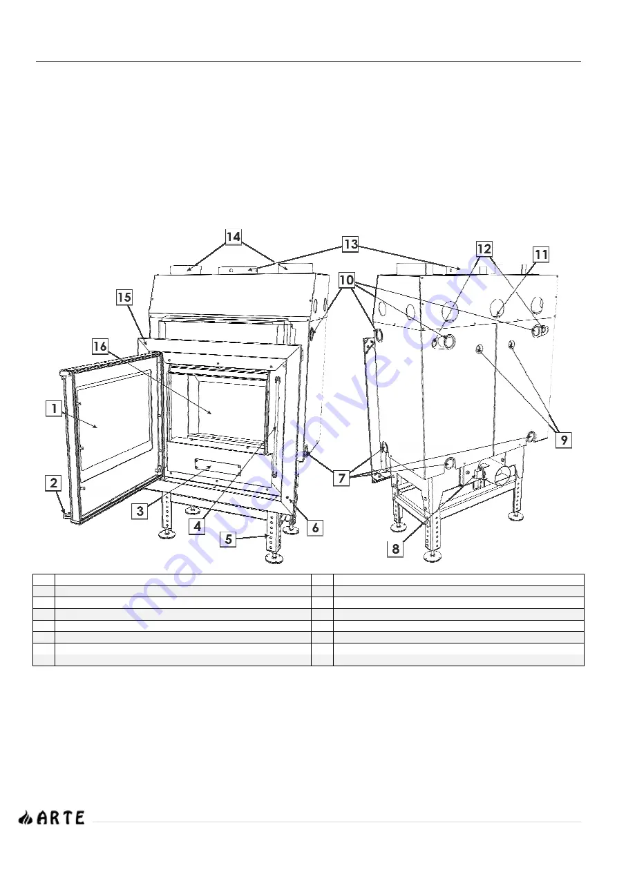 ARTE NIREAS Installation & User Manual Download Page 14