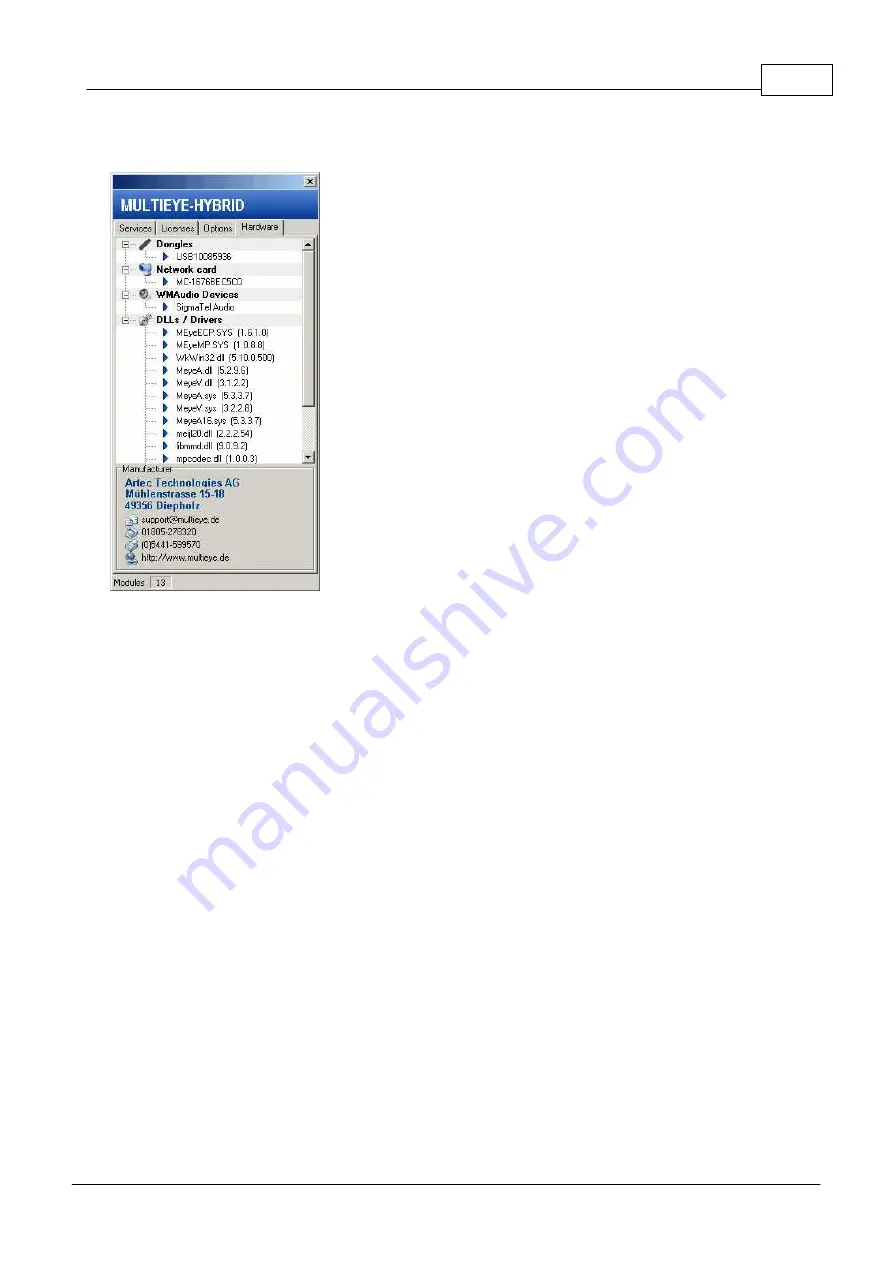 Artec MULTIEYE User Manual Download Page 143