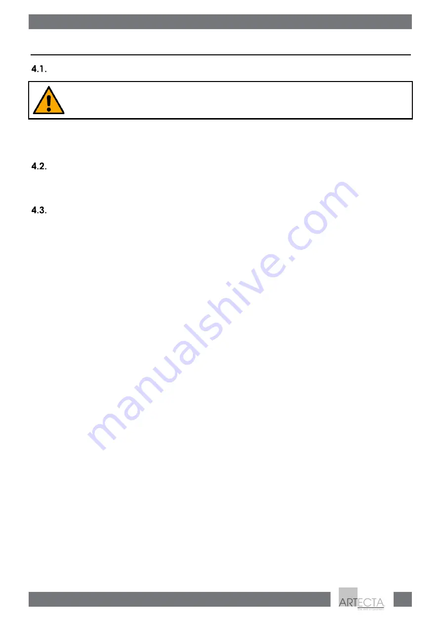 Artecta A0690101 User Manual Download Page 14