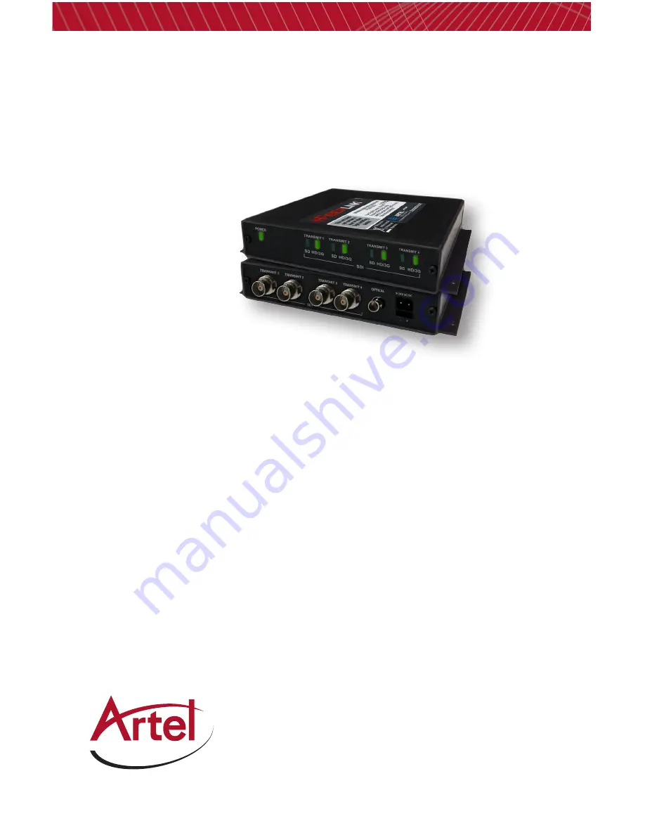 Artel FiberLink 1302 Series Installation And Operation Manual Download Page 8