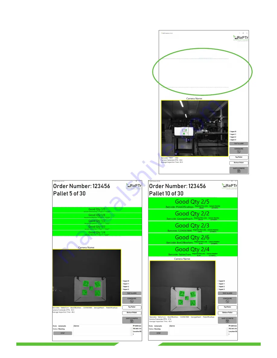 Artemis Vision RaPTr Systems Setup Manual Download Page 16