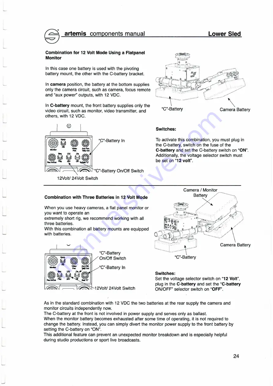 Artemis Cine Manual Download Page 26