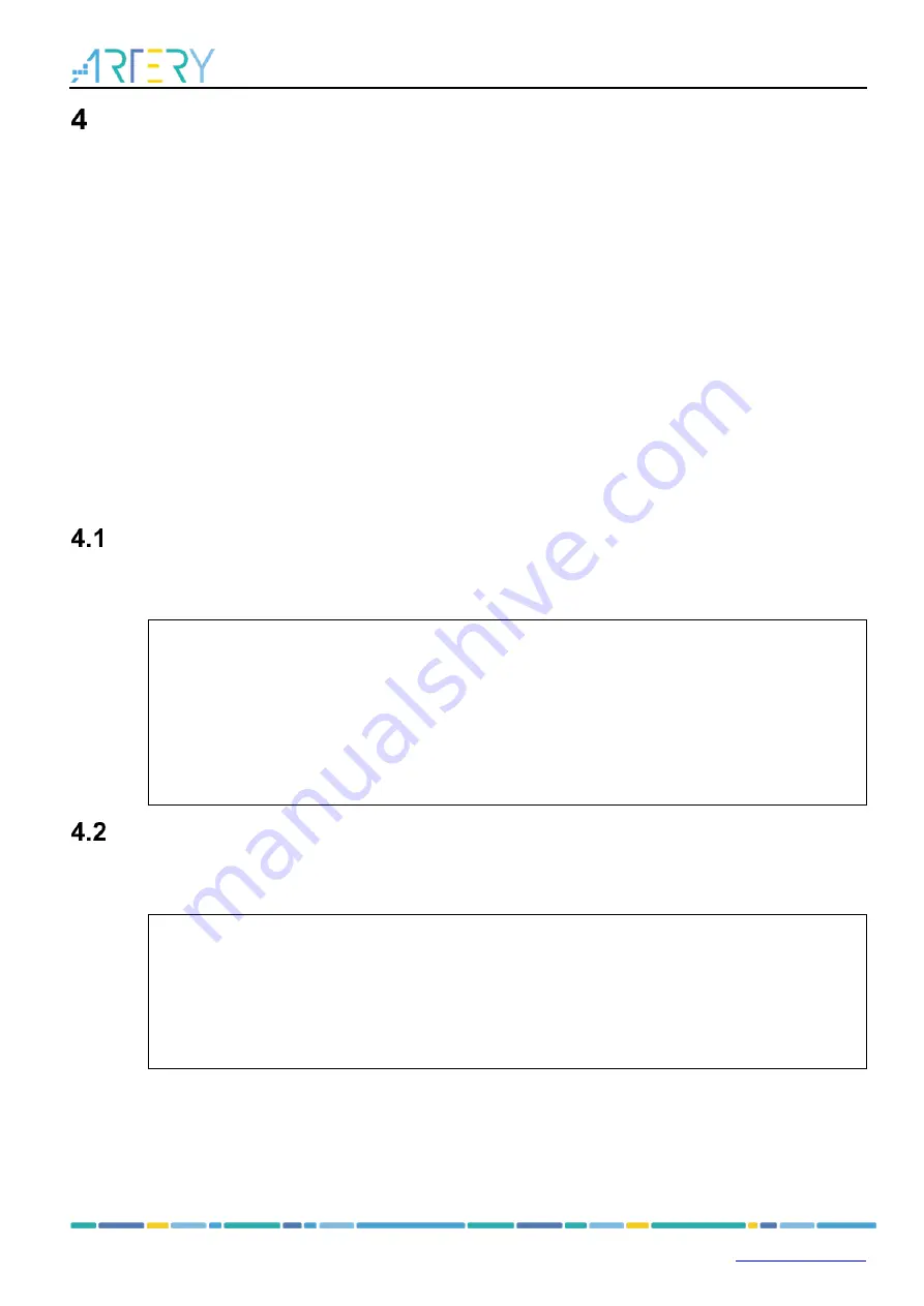 ARTERY AT32F421 GPIO User Manual Download Page 13