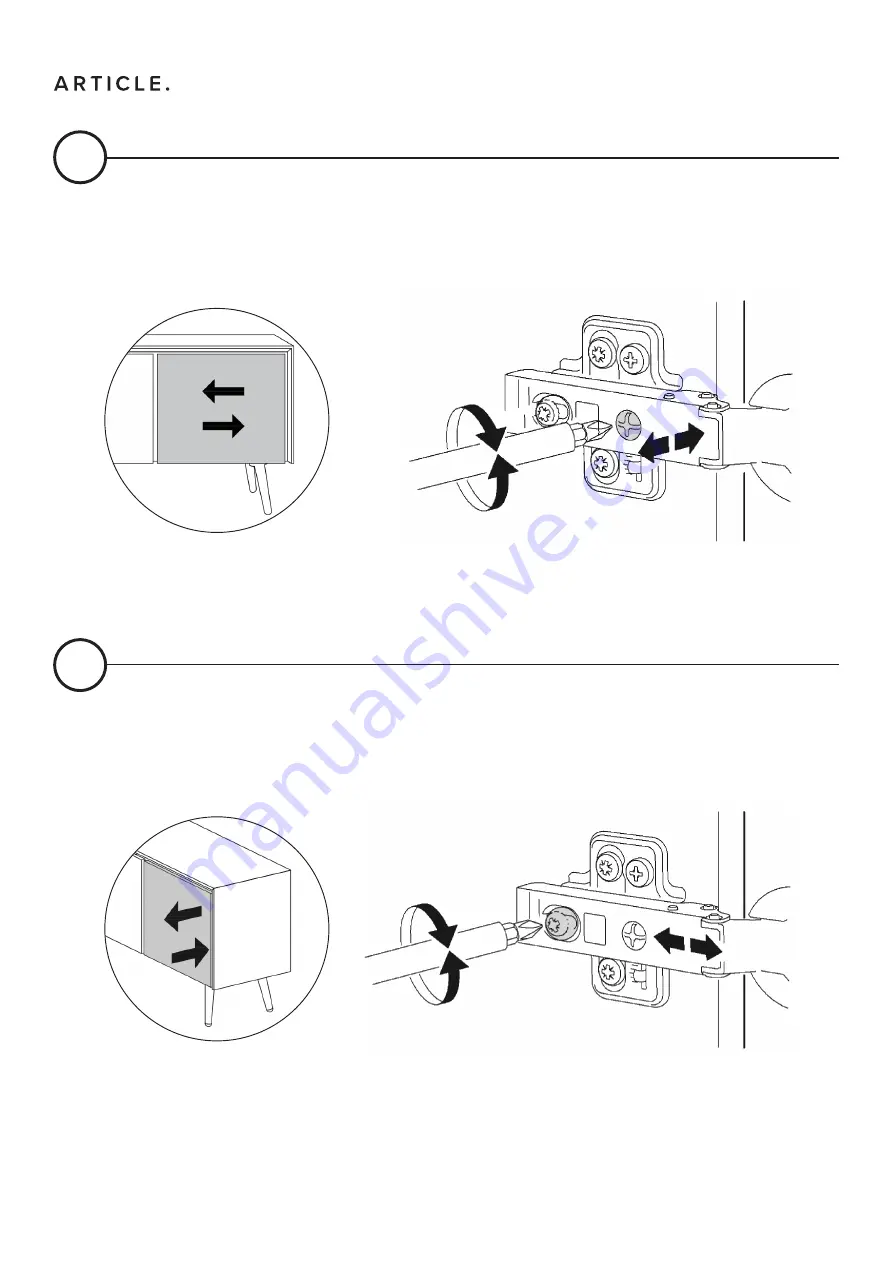 Article SENO Assembly Instructions Manual Download Page 5