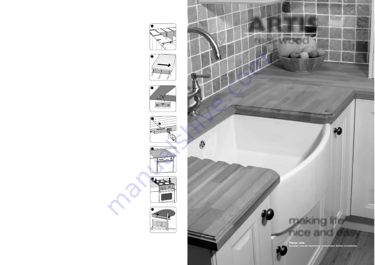 Artis Real-Wood Installation And Maintenance Instructions Download Page 1