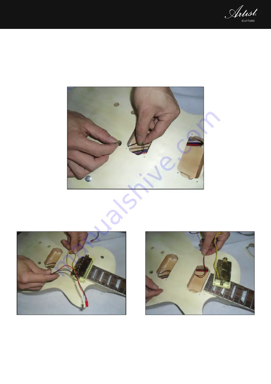 Artist Guitars LP DIY KIT Manual Download Page 9