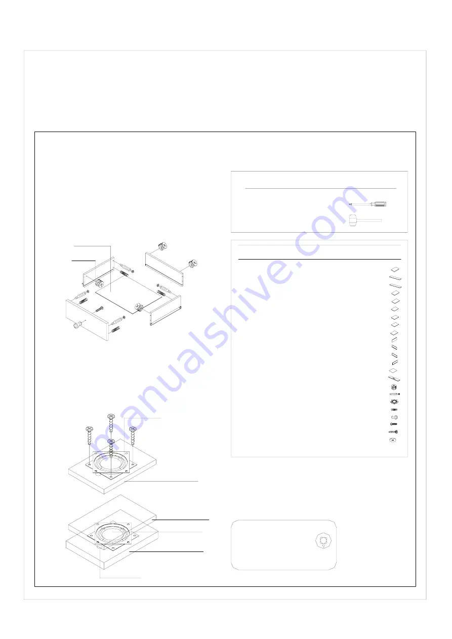 ARTIVA MERLOT 61010BC Assembly Instruction Download Page 1