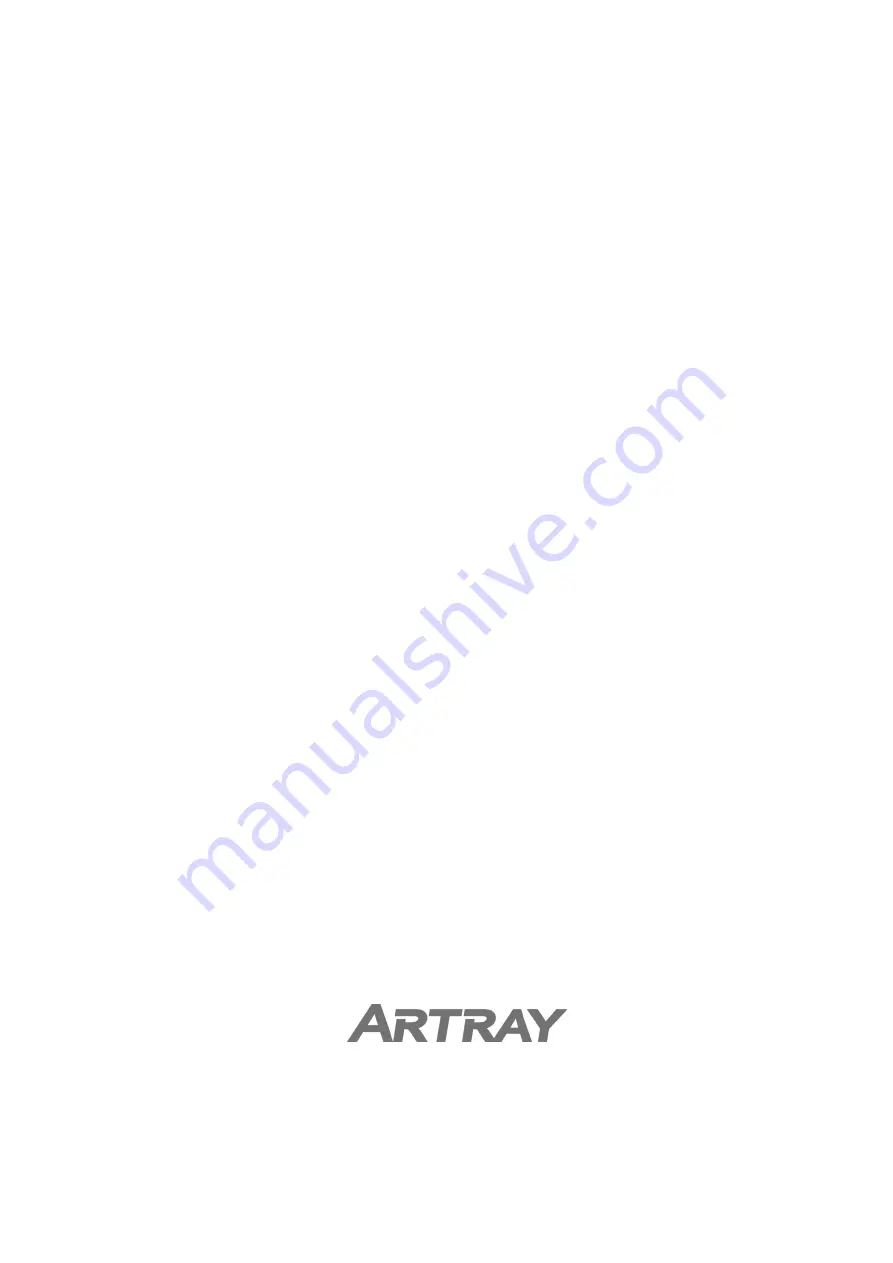 ARTRAY ARTCAM-1000MI-BW-USB3-T2 Instruction Booklet Download Page 1