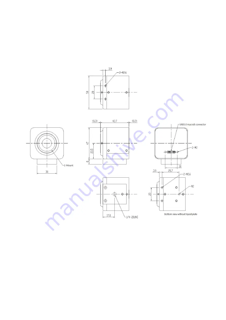 ARTRAY ARTCAM-1000MI-BW-USB3-T2 Instruction Booklet Download Page 12