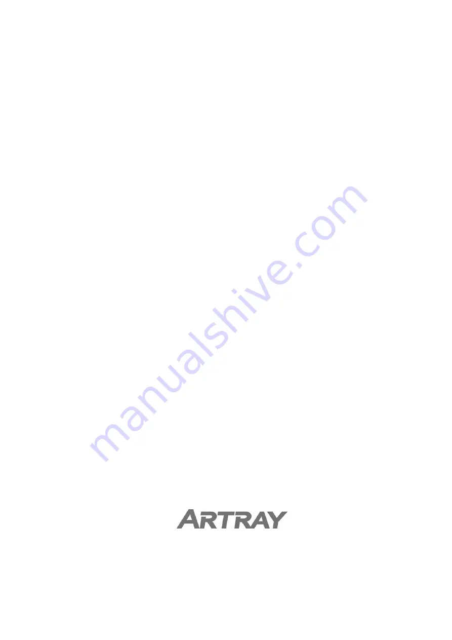 ARTRAY ARTCAM-130SWIR-USB3 Instruction Booklet Download Page 1