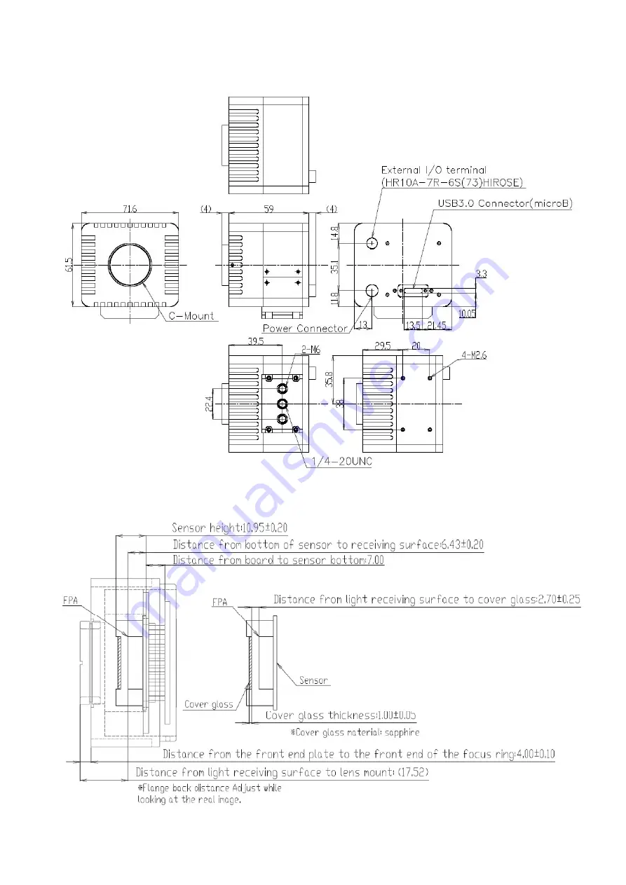 ARTRAY ARTCAM-130SWIR-USB3 Instruction Booklet Download Page 9