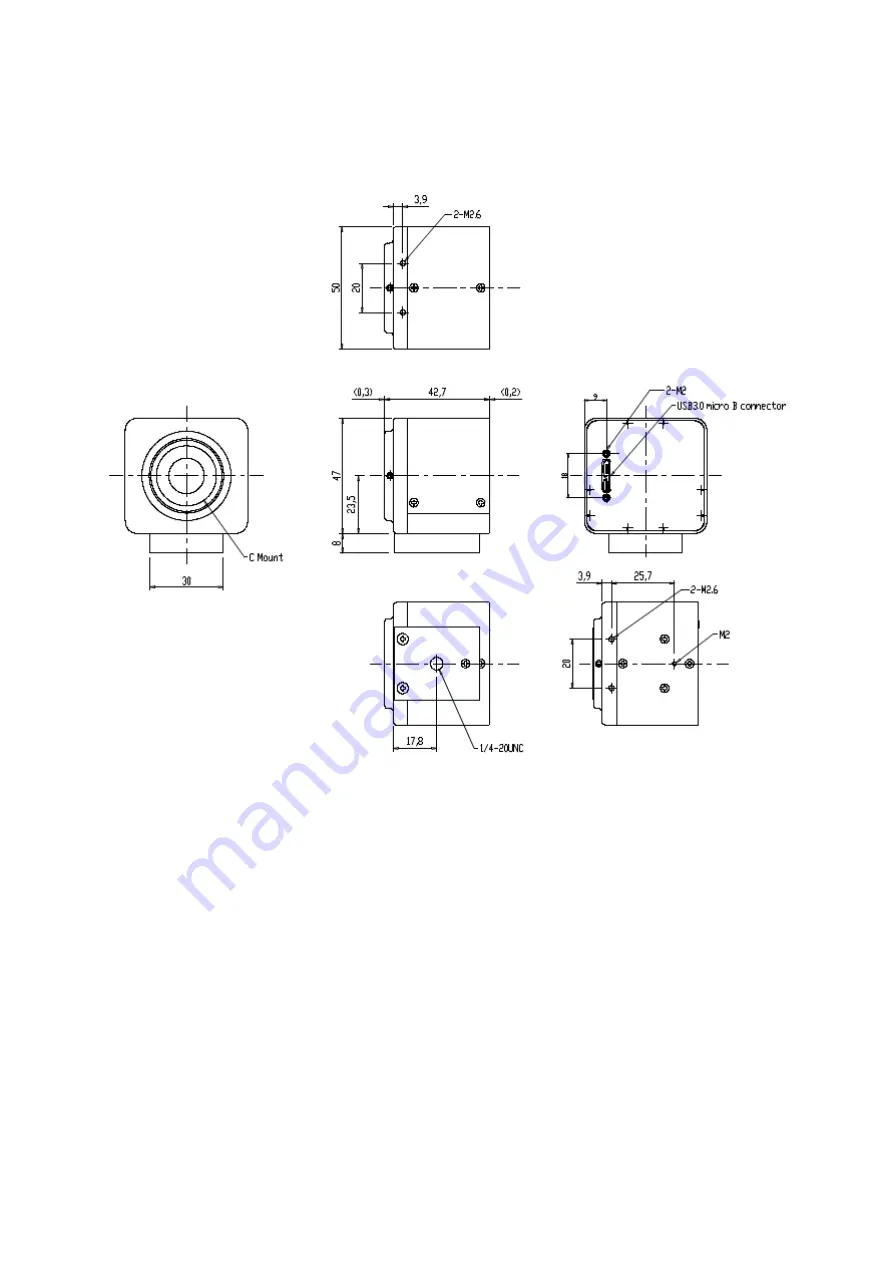 ARTRAY ARTCAM-264IMX-BW-USB3-T2 Instruction Booklet Download Page 14