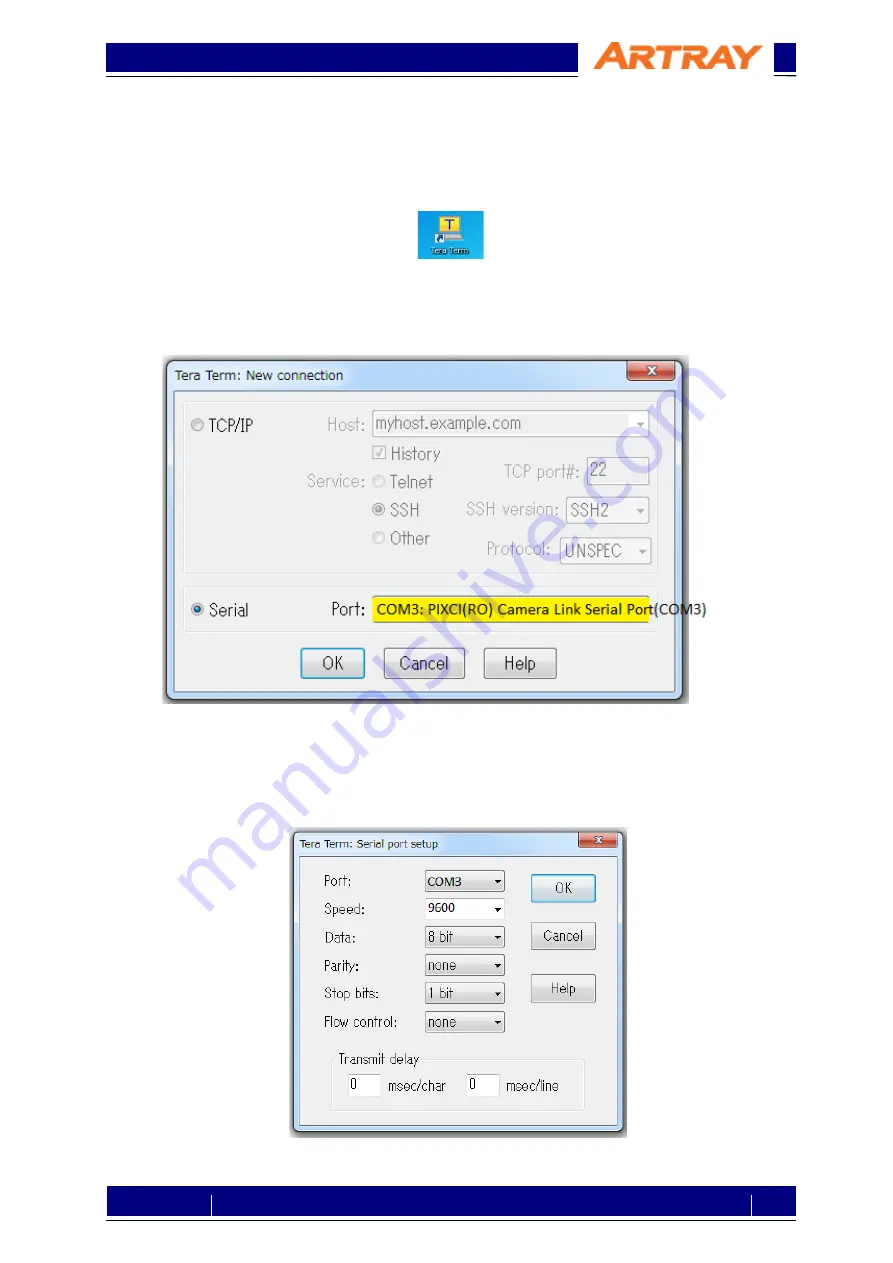 ARTRAY ARTCAM-991SWIR-TEC-CL Скачать руководство пользователя страница 15