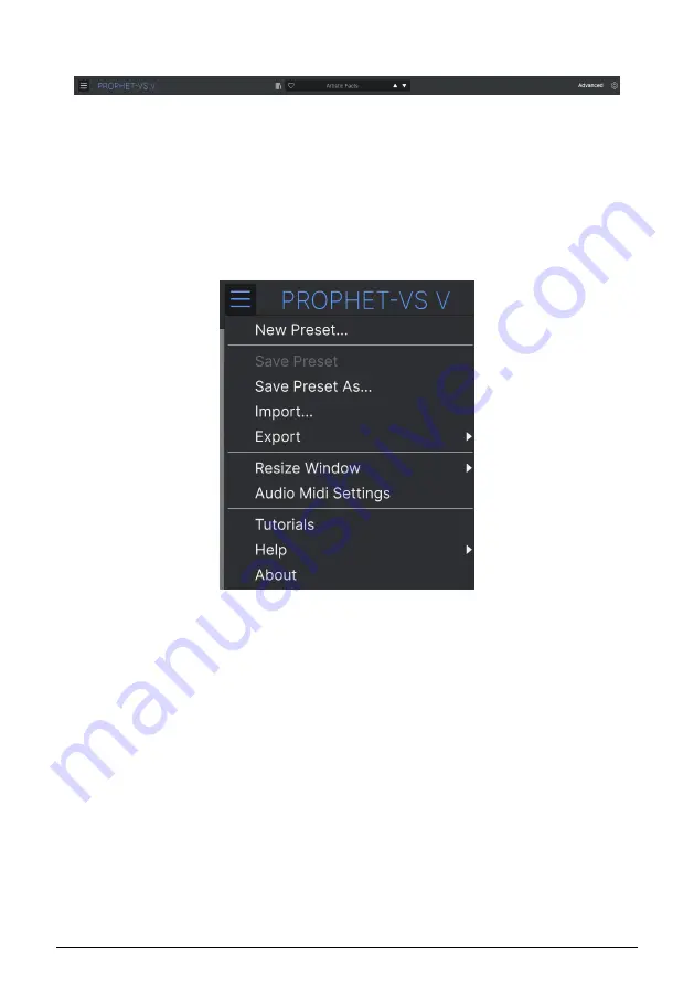 Arturia PROPHET-VS V Скачать руководство пользователя страница 18