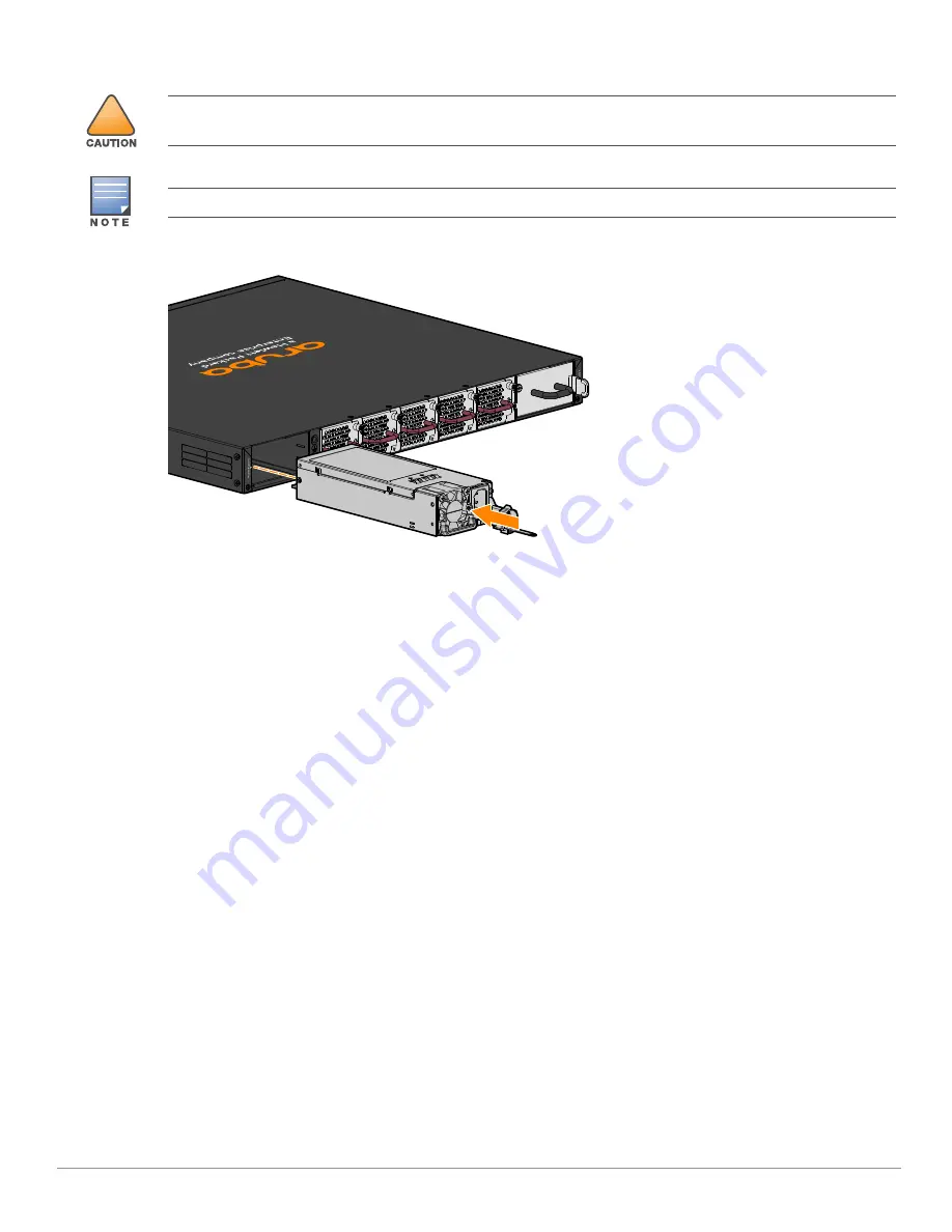 Aruba 550-AC-PSU Installation Manual Download Page 2