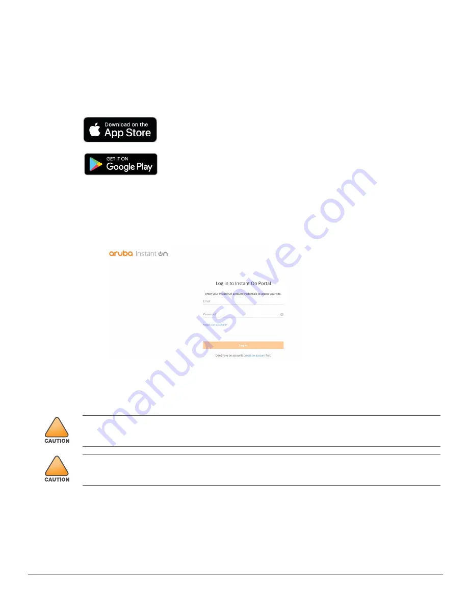 Aruba Instant On AP22 Installation Manual Download Page 8