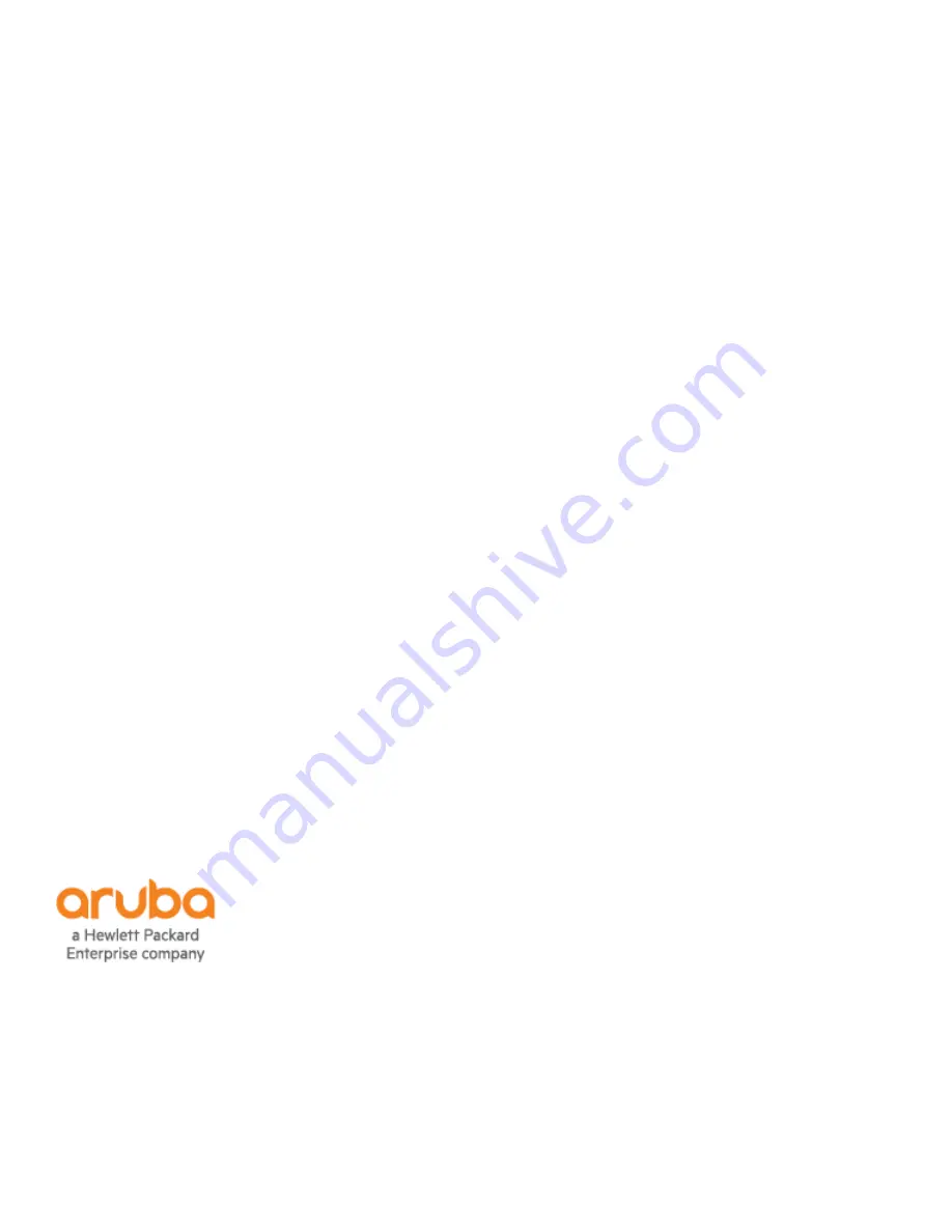 Aruba Mobility Master Installation Manual Download Page 2