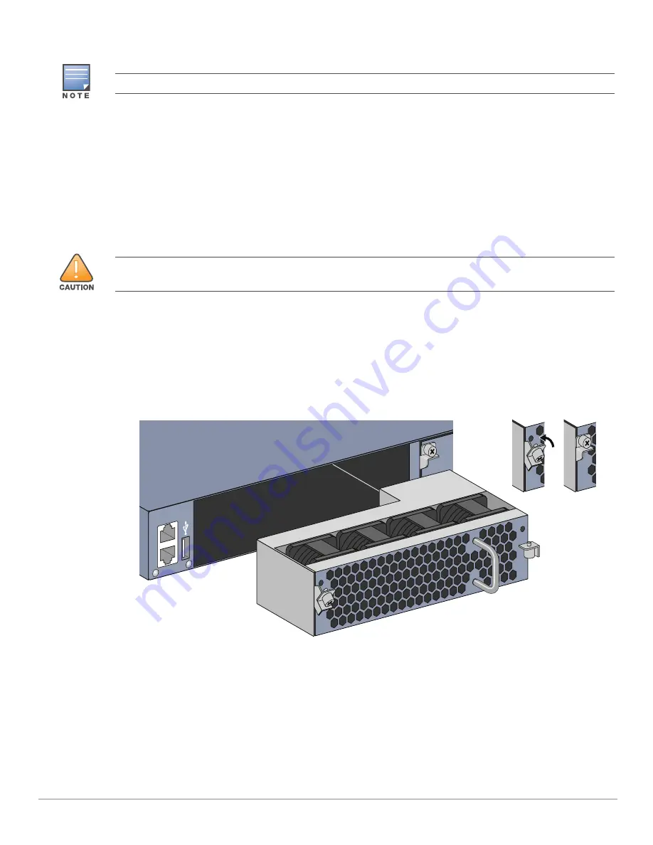 Aruba S3500-24P Installation Manual Download Page 31