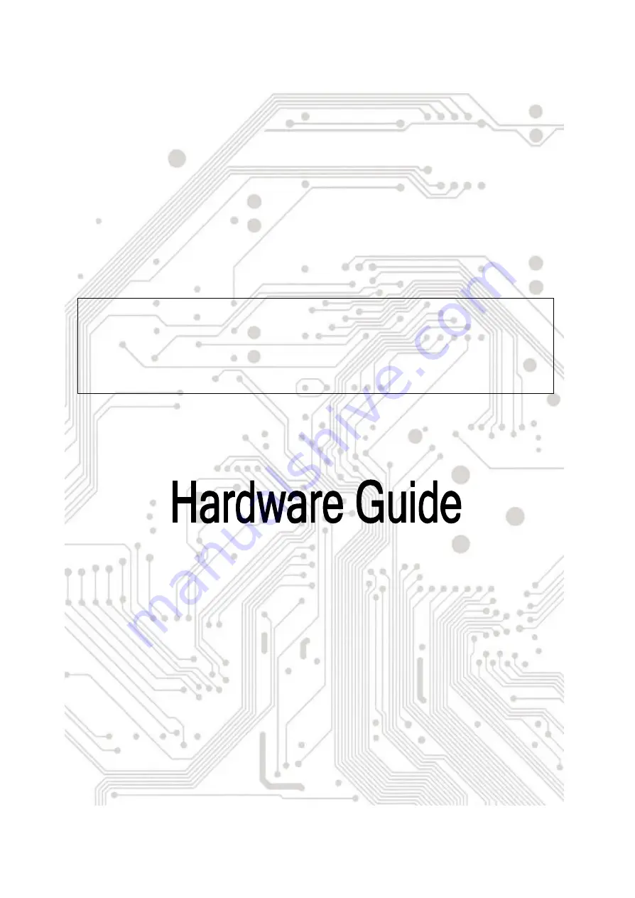 Arx Valdex BUC3261 Hardware Manual Download Page 1