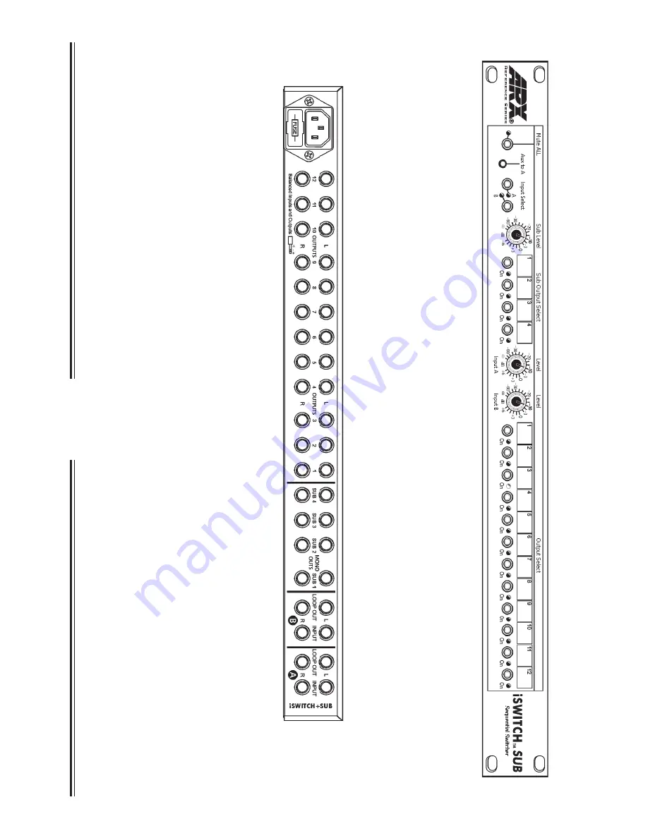 ARX i-Switch+SUB Owner'S Manual Download Page 3