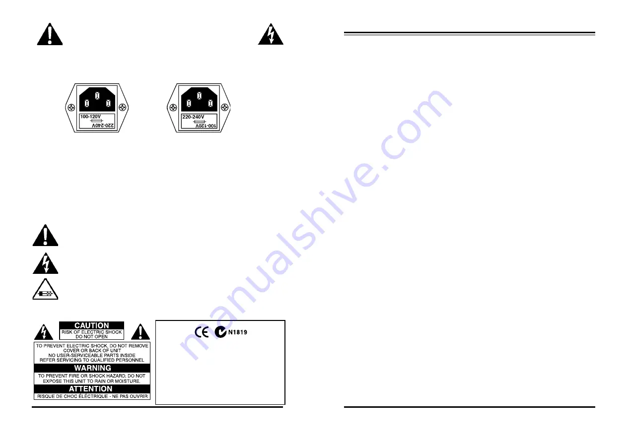 ARX LSP-2 Owner'S Manual Download Page 2