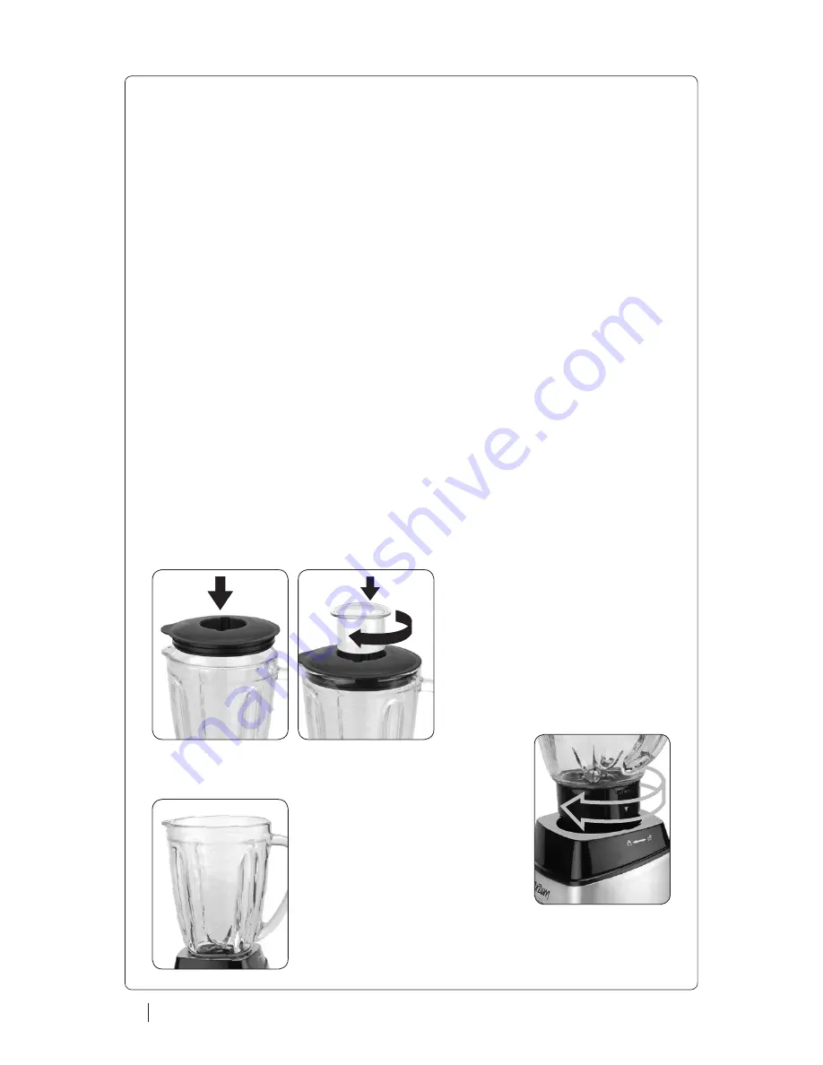 Arzum MAXIBLEND GLASS AR 1056 Instruction Manual Download Page 34