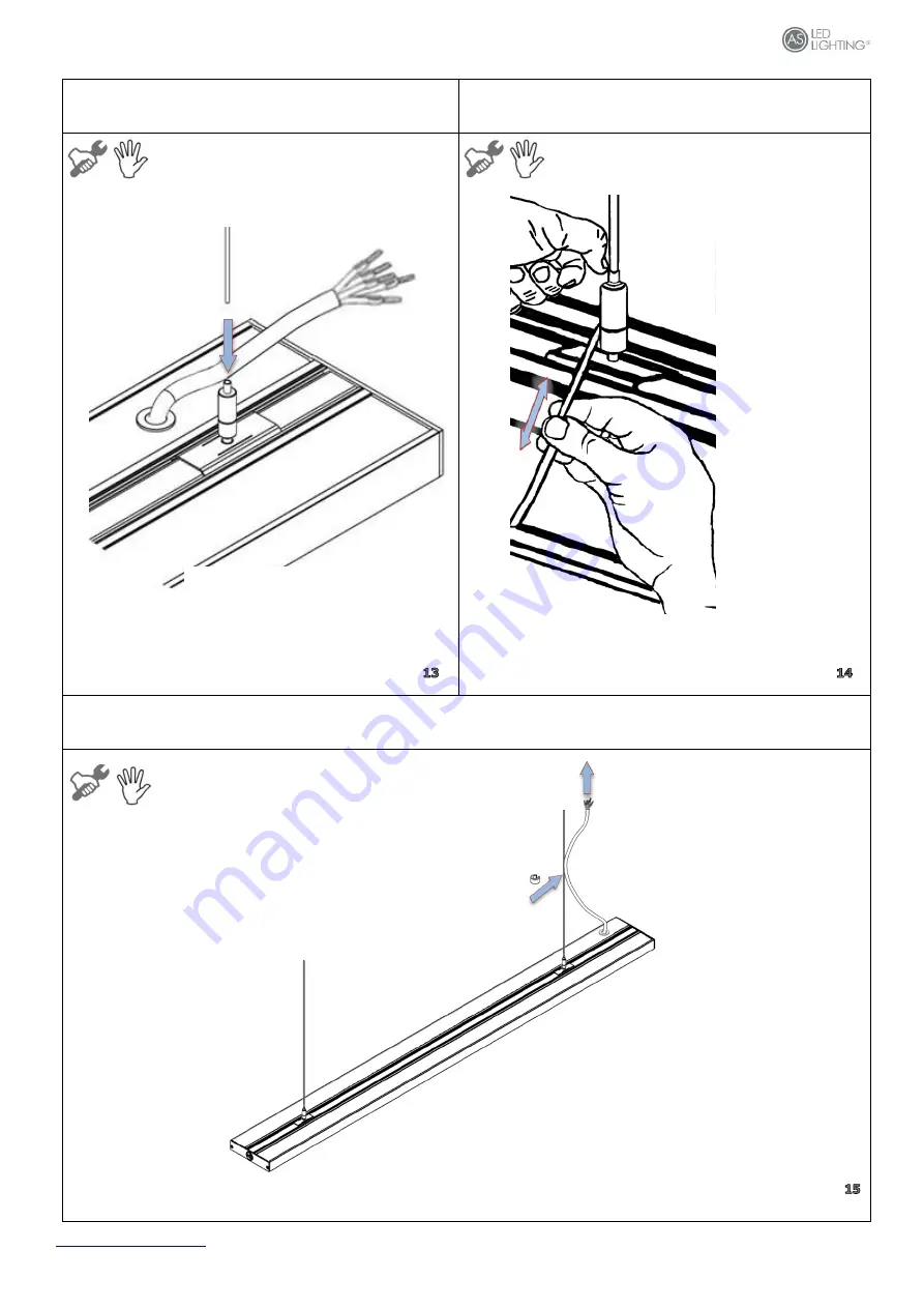 AS LED Lighting PDL Series Скачать руководство пользователя страница 7