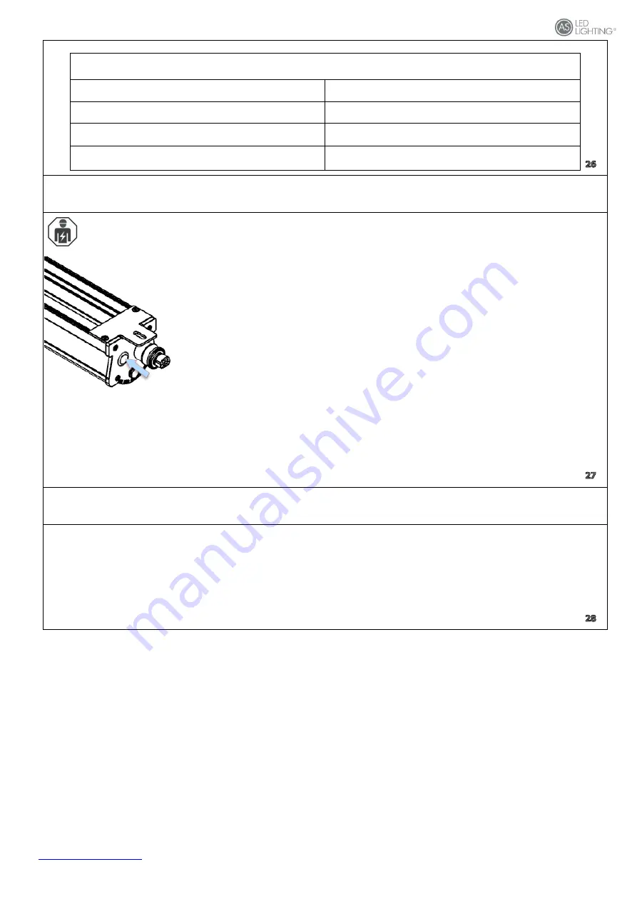 AS LED Lighting TGL Series Mounting Instructions Download Page 10