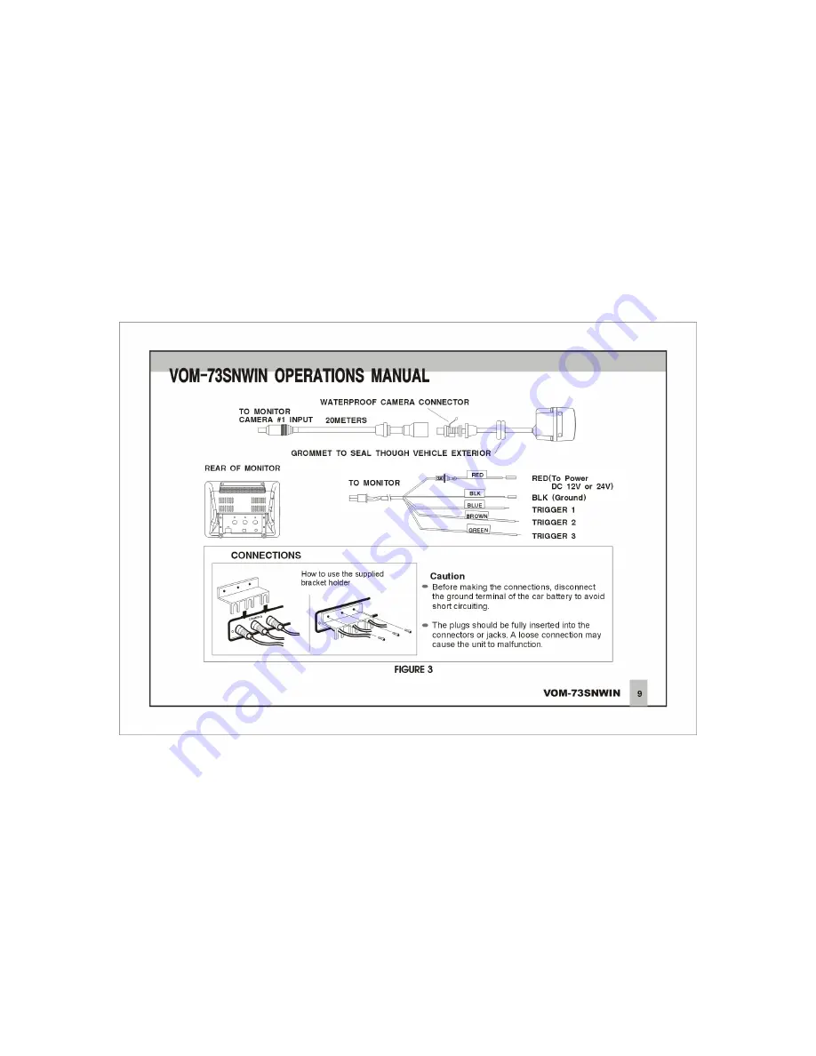 ASA Electronics Voyager VOM-73SNWIN Operation Manual Download Page 10