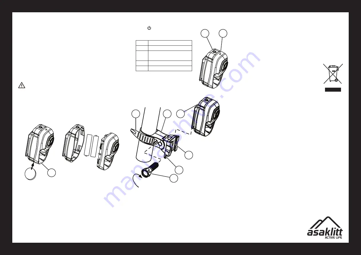 Asaklitt GS-1R Instructions For Use Download Page 1