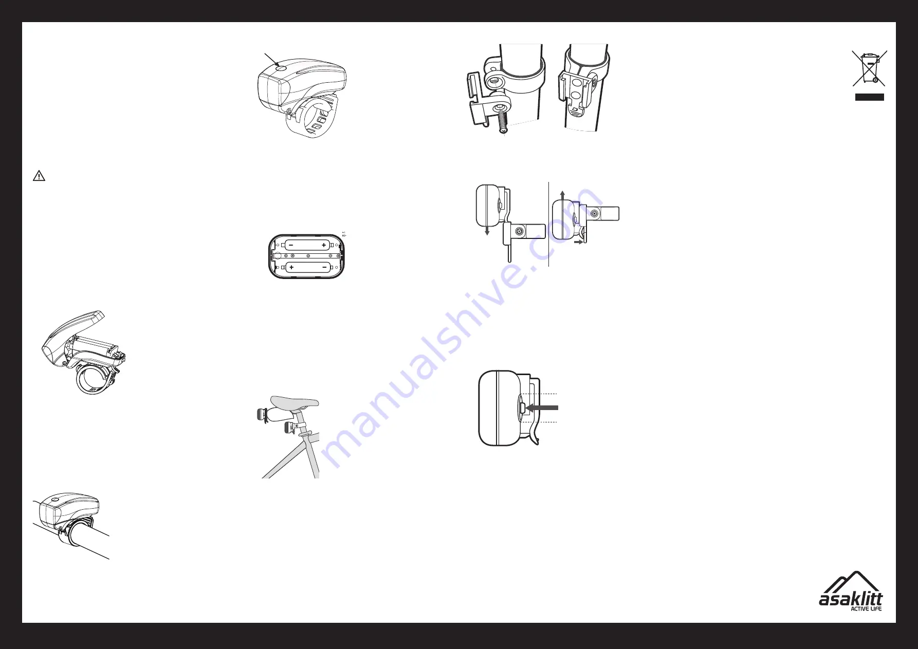 Asaklitt KS-BL238F Quick Start Manual Download Page 1