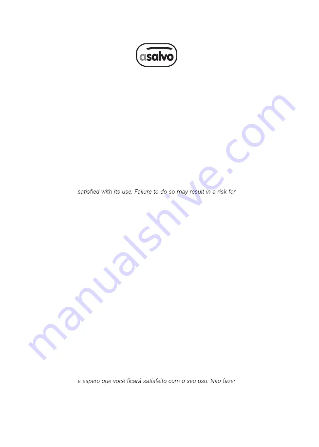 asalvo HAMAQUITA Instructions For Use Manual Download Page 3