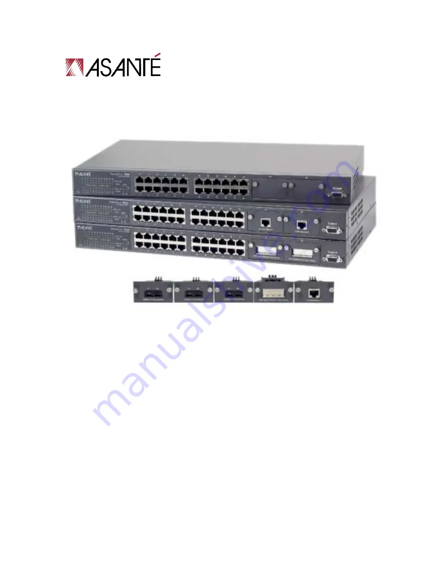 Asante IntraCore 3524 Series User Manual Download Page 1