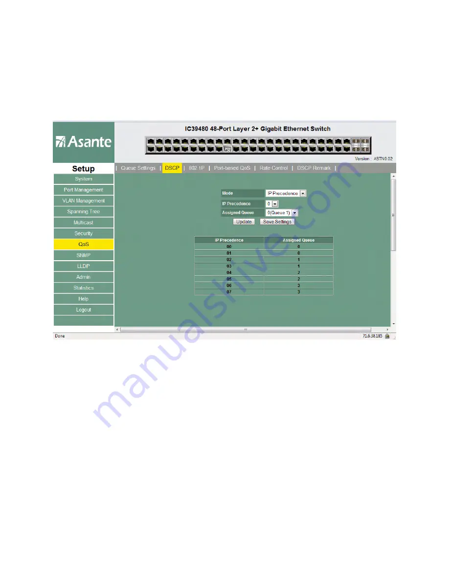 Asante IntraCore 39240 Скачать руководство пользователя страница 85