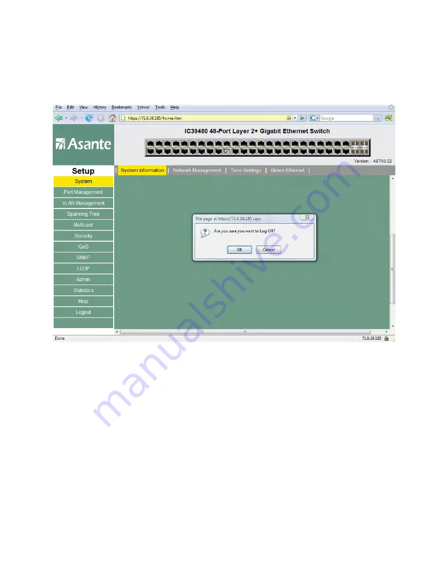 Asante IntraCore 39240 User Manual Download Page 108