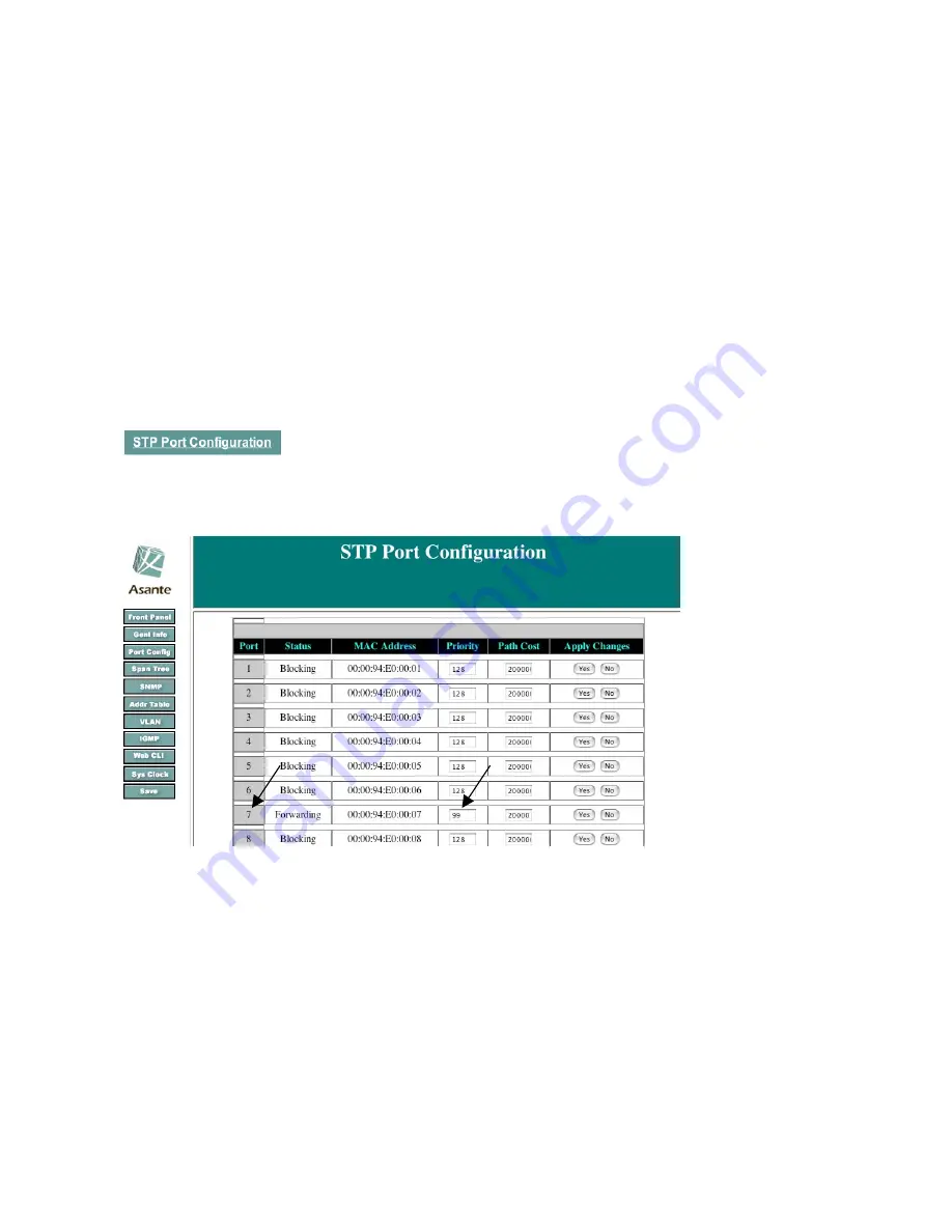 Asante IntraCore IC36240 Series User Manual Download Page 83