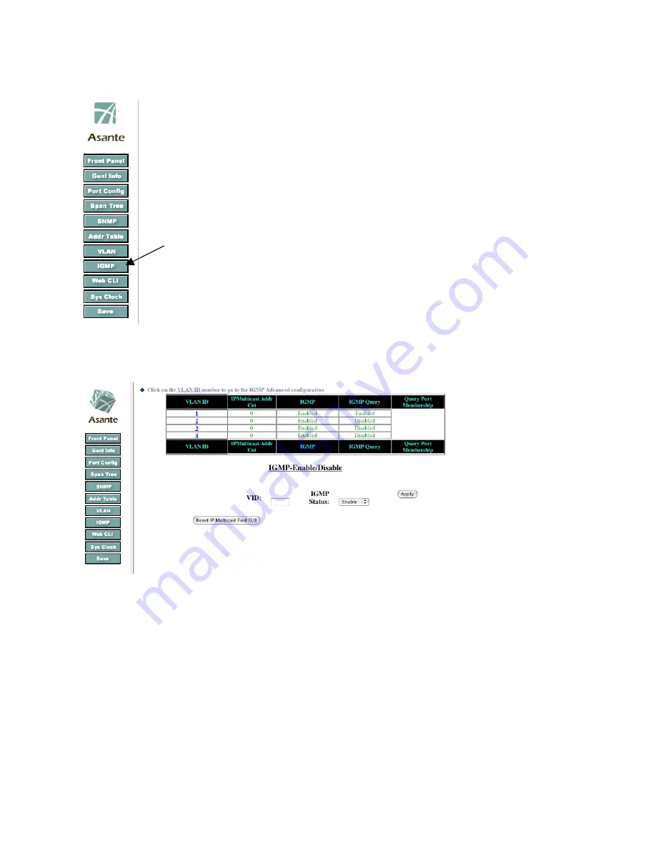 Asante IntraCore IC36240 Series User Manual Download Page 93