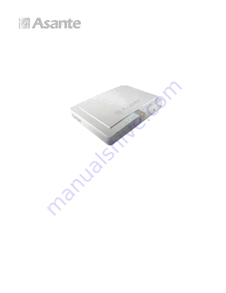 Asante SmartHub AWRT-550N User Manual Download Page 1