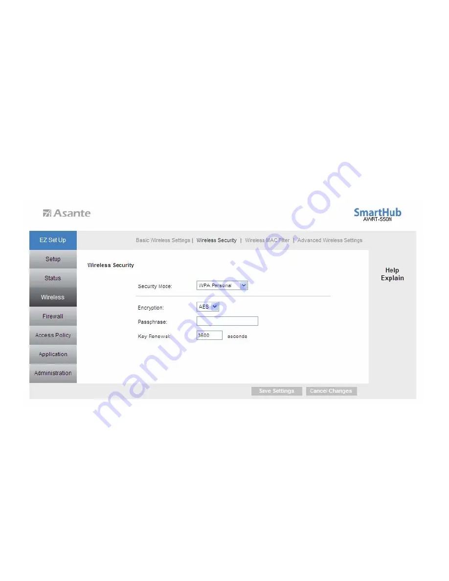 Asante SmartHub AWRT-550N User Manual Download Page 25