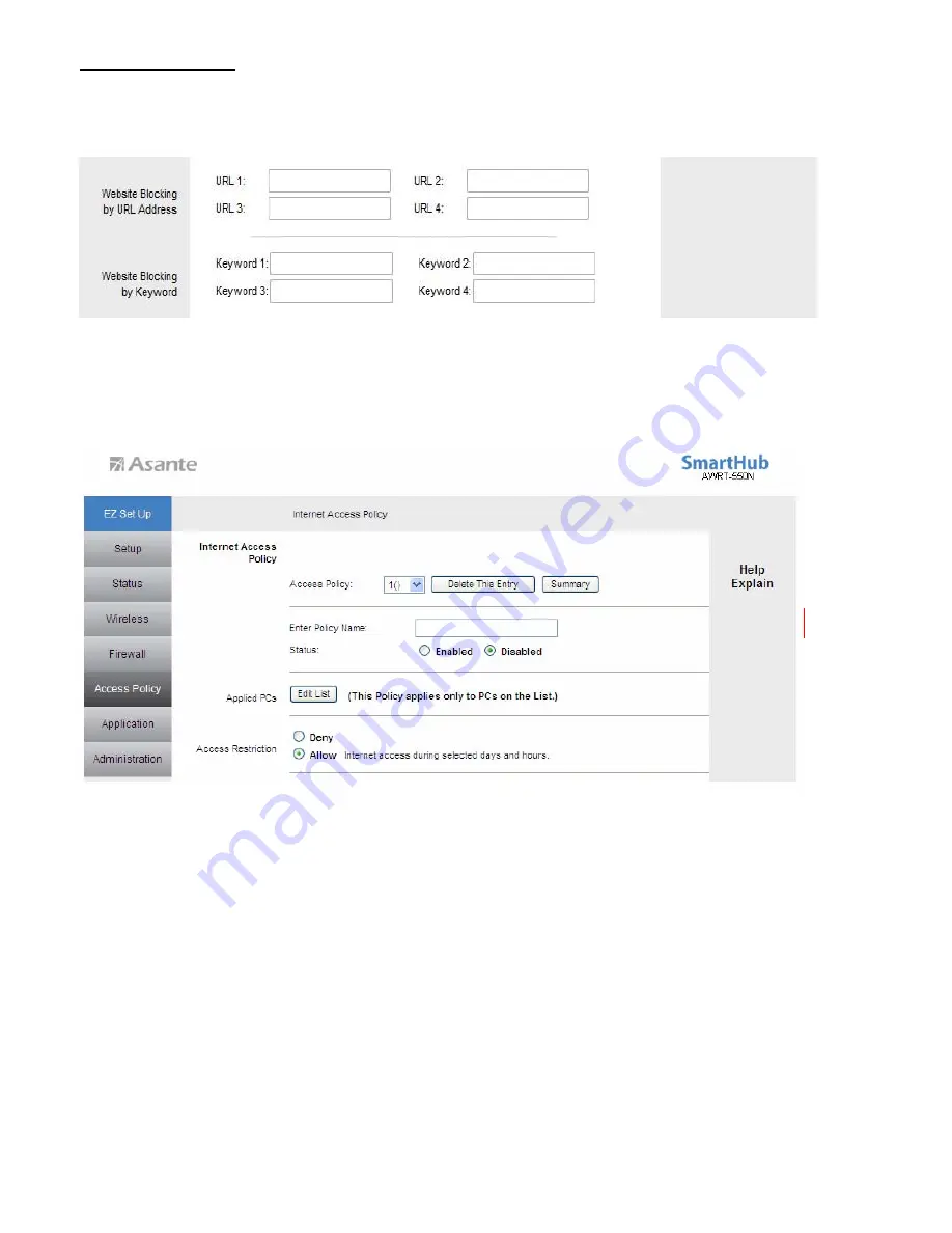 Asante SmartHub AWRT-550N User Manual Download Page 37