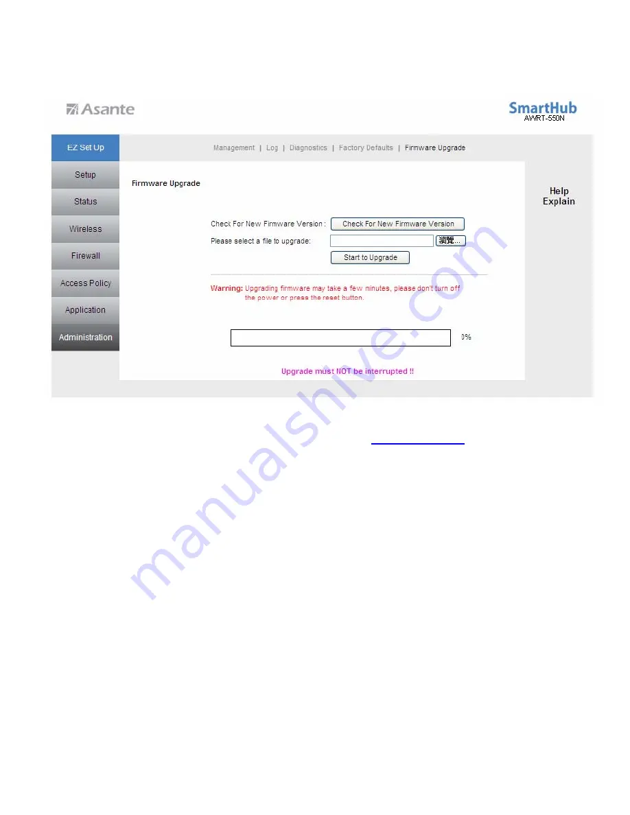 Asante SmartHub AWRT-550N User Manual Download Page 54