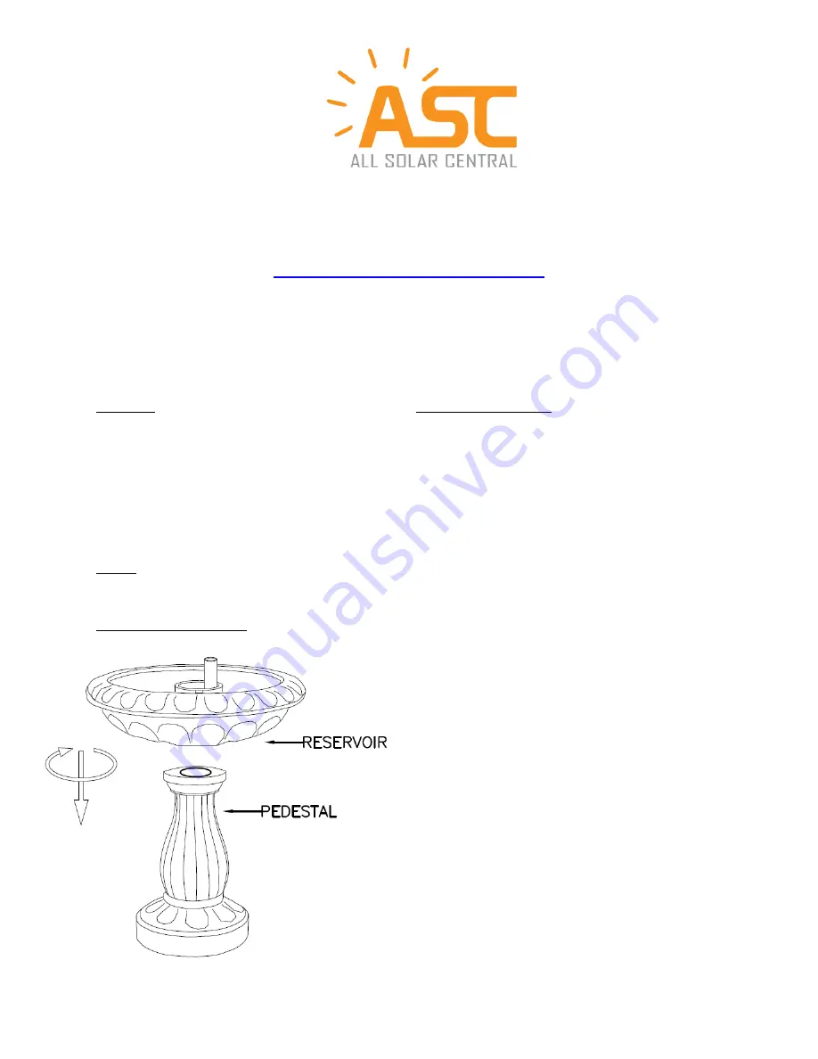 ASC SF009 Instructions Download Page 1