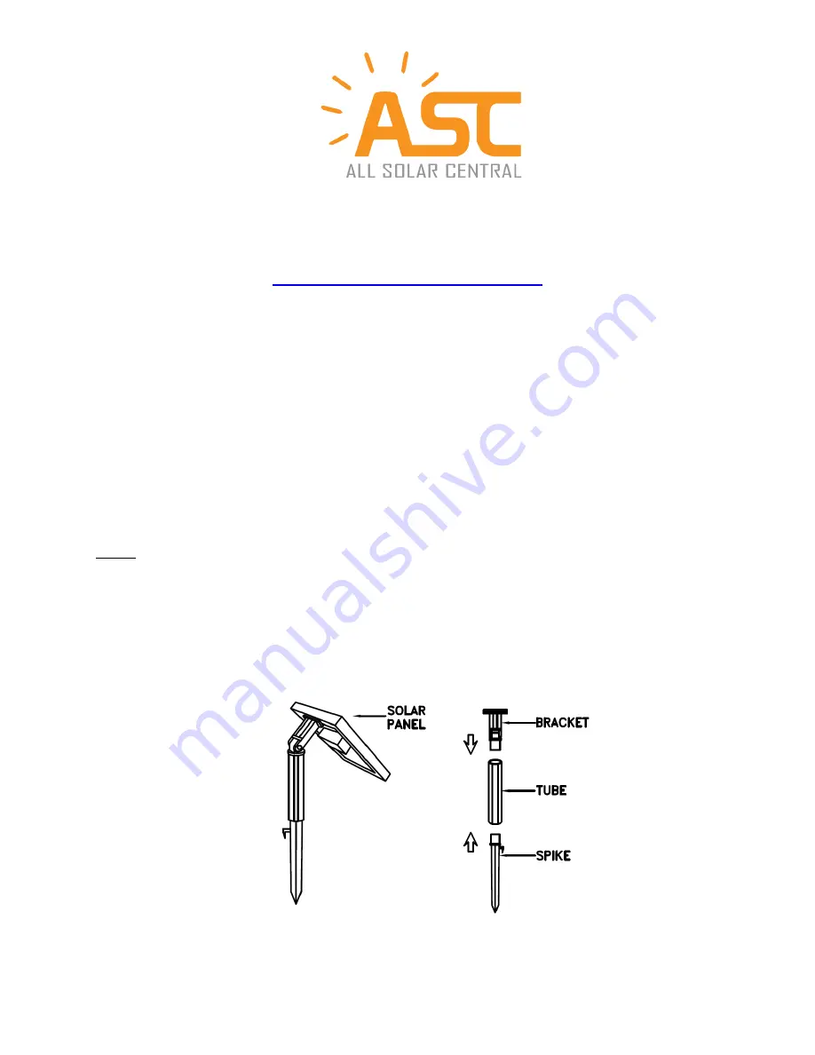 ASC SP005 Instructions Manual Download Page 1