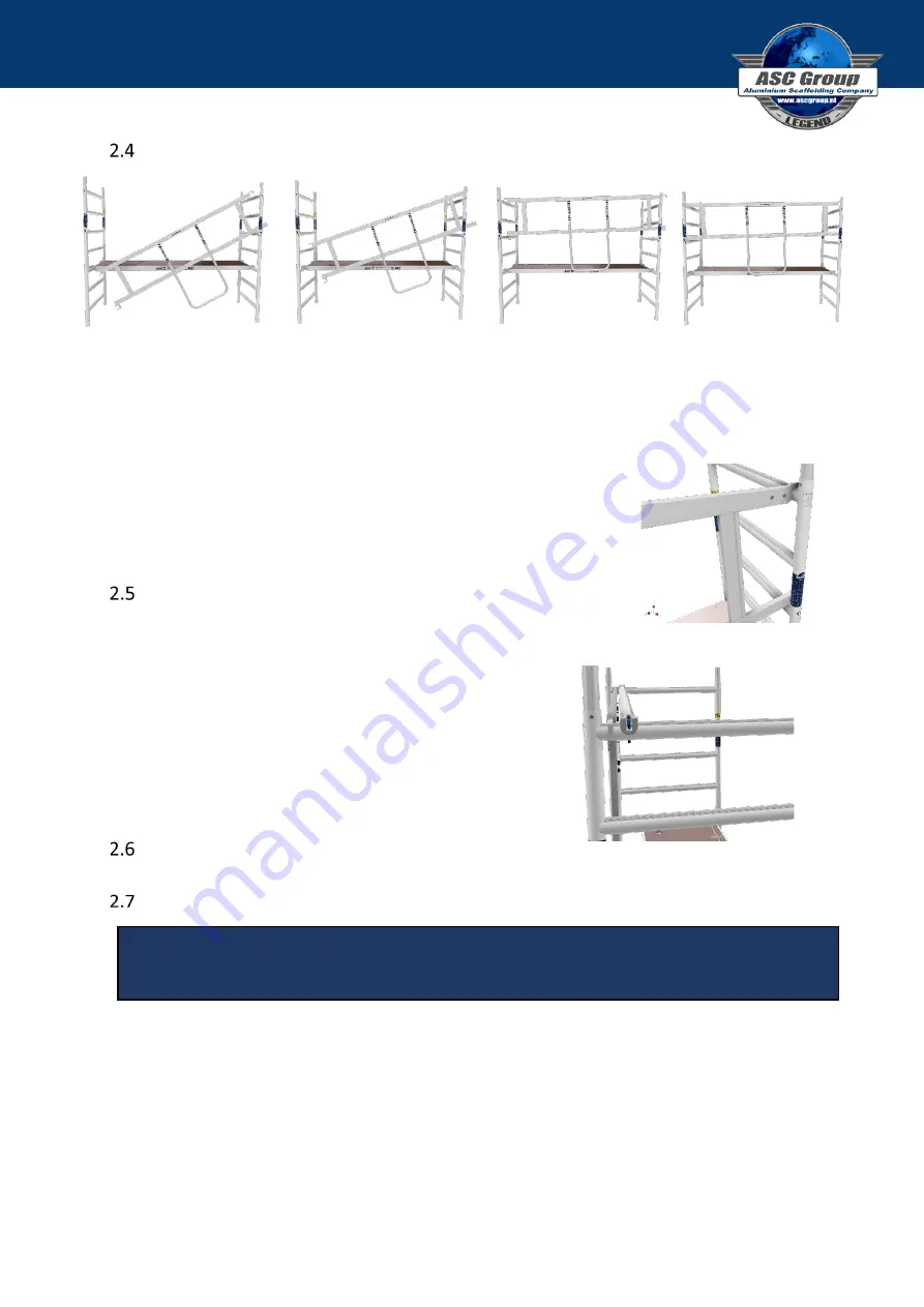 ASC X-frame 190 Manual Download Page 4