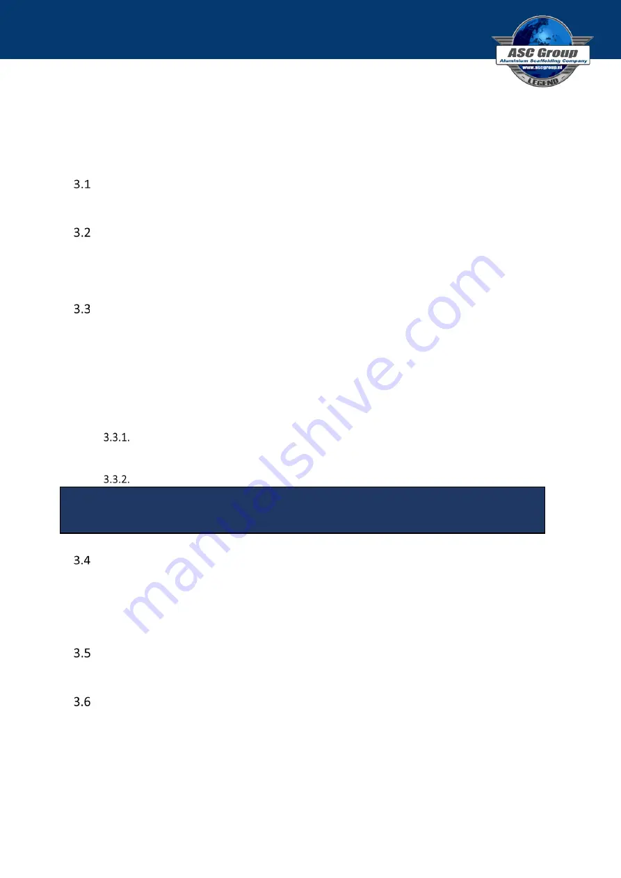 ASC X-frame 190 Manual Download Page 5