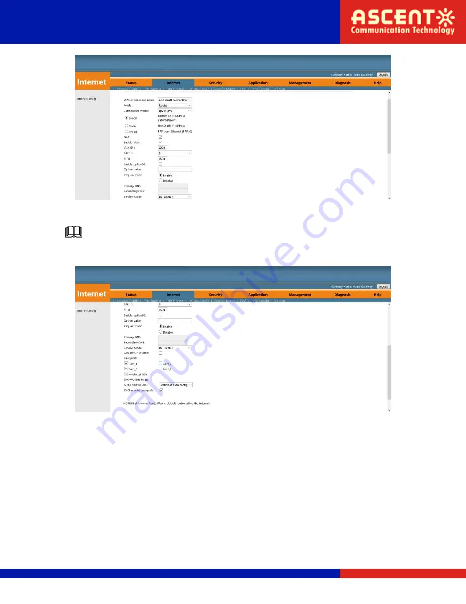 Ascent Communication Technology AP201C Series Скачать руководство пользователя страница 16