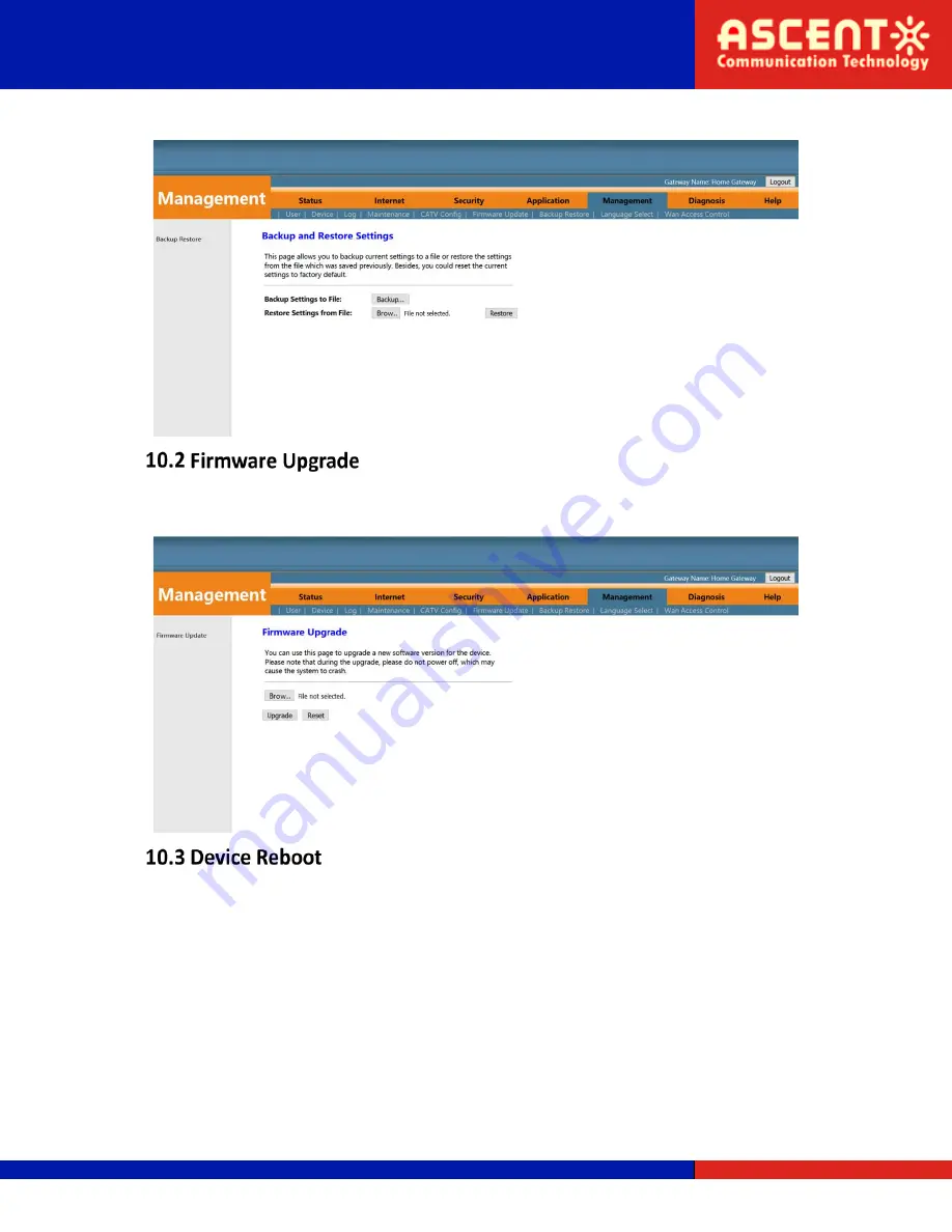 Ascent Communication Technology AP201C Series Скачать руководство пользователя страница 24