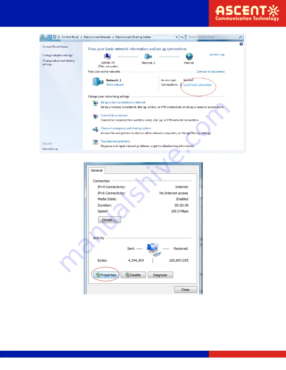 Ascent Communication Technology AT5000 OPSW Quick Reference Manual Download Page 13