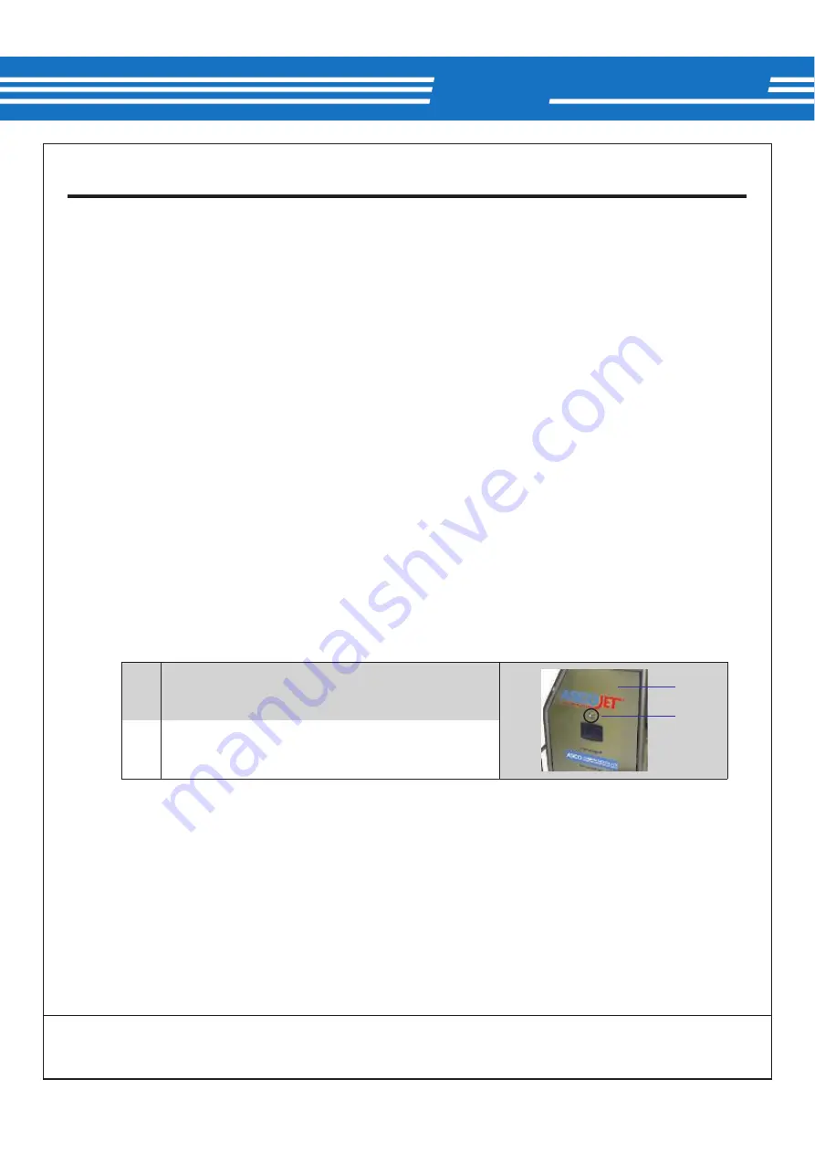 Asco ASCOJET 1505 Instruction Manual Download Page 52