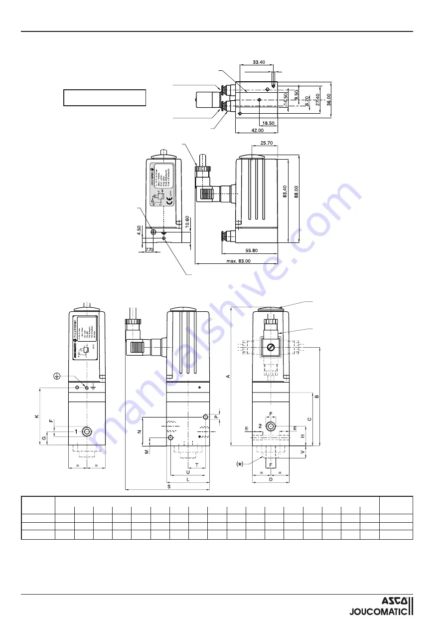 Asco JOUCOMATIC PULSTRONIC 605 Series Installation Manual Download Page 10